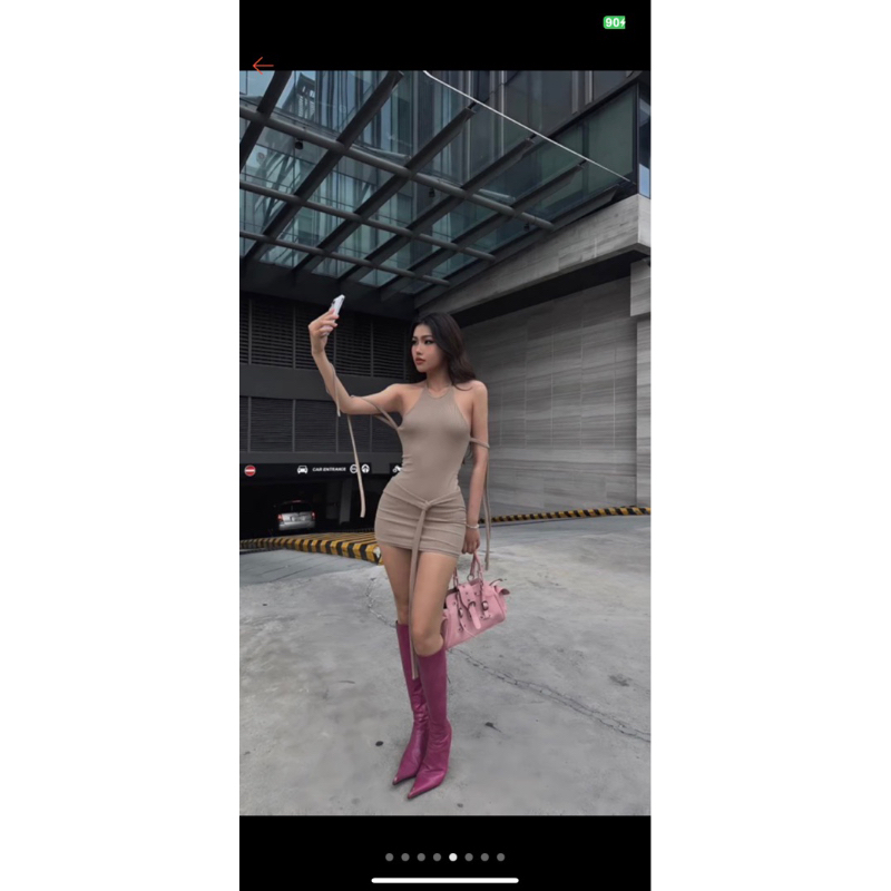 DRESS LABEL ONONMADE • Đầm Thun Body