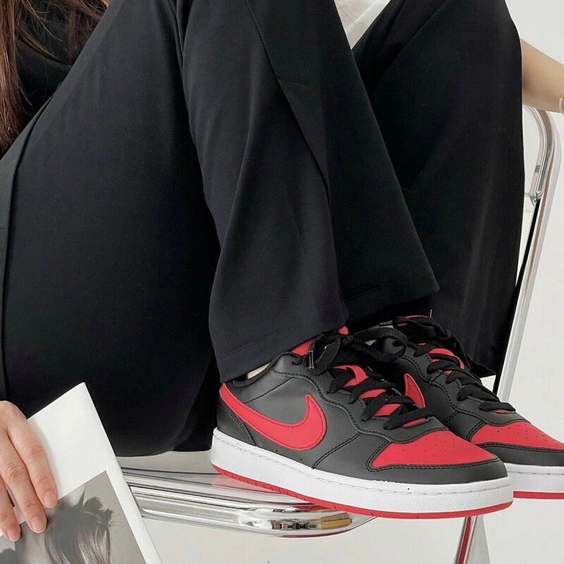 Giày NIKE COURT BOROUGH LOW "BRED"