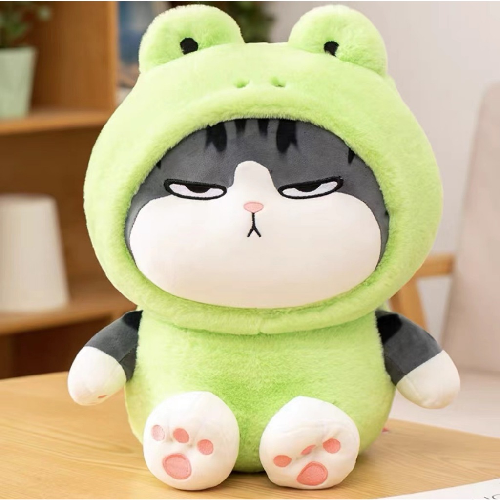 Gấu Bông Mèo Hoàng Thượng Cosplay, Hàng Cao Cấp Mềm Mịn Size MEILI STORE