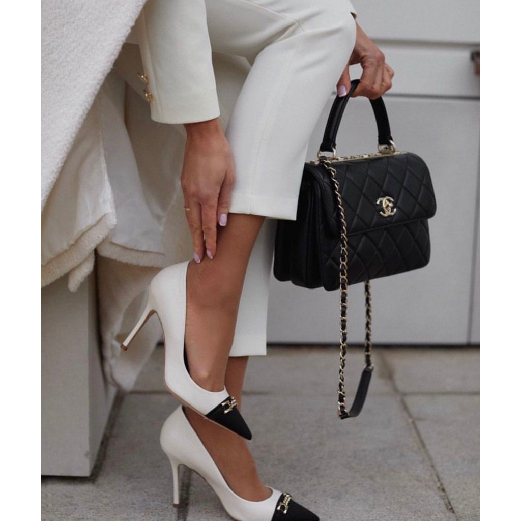 TÚI CHA NEO TRENDY QUAI XÁCH LOGO NỔI SZ24 DA THẬT