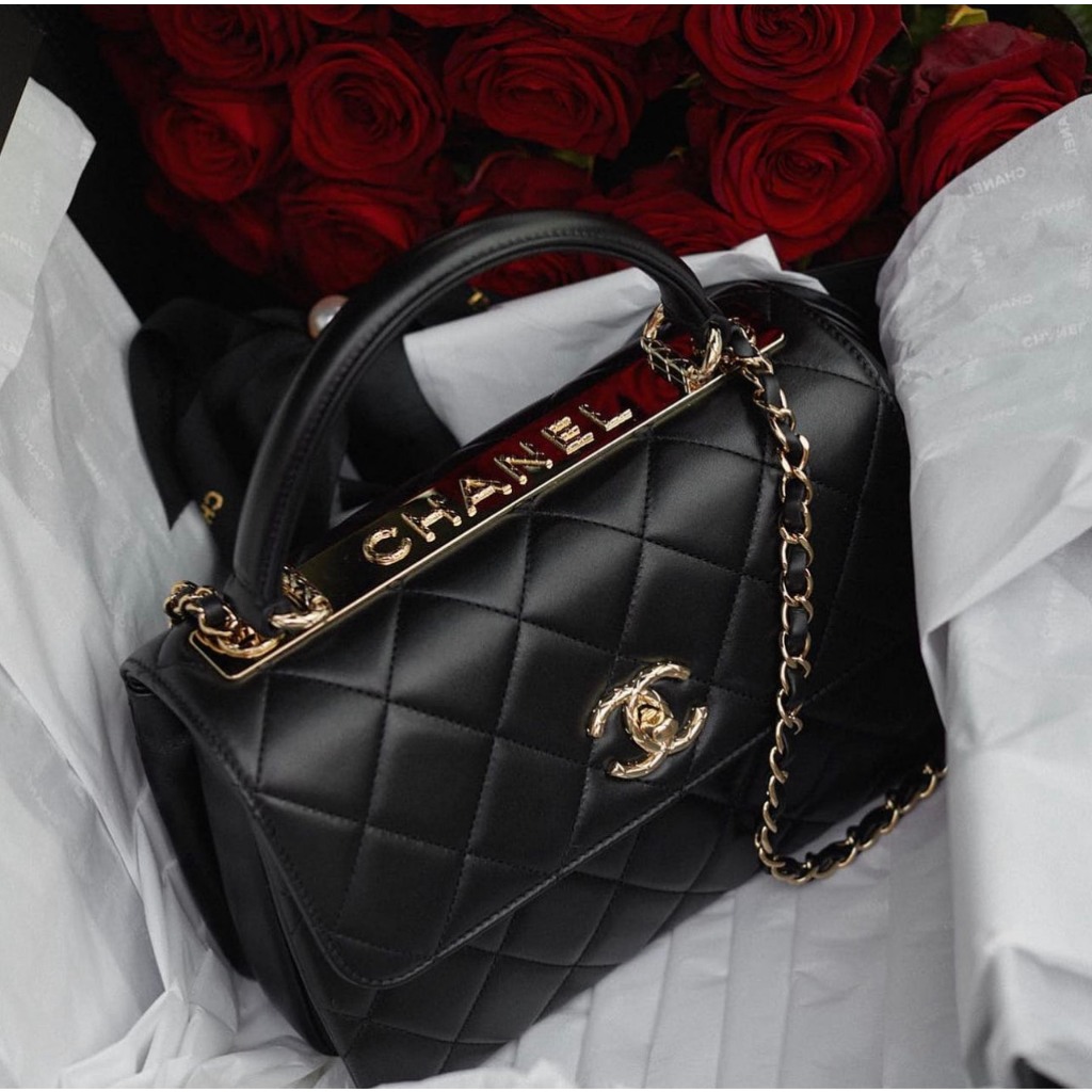 TÚI CHA NEO TRENDY QUAI XÁCH LOGO NỔI SZ24 DA THẬT