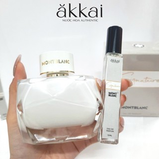 [Mẫu thử 10ml] Nước hoa MONT . BLANC Trắng - Signature - Eau de Parfum - EDP