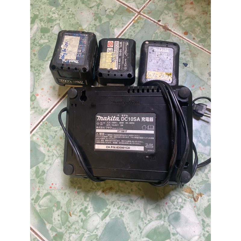 Pin sạc makita 12v max