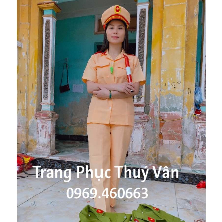 🍄 Bộ Quần Áo Công An, Cánh Sát Giao Thông Cho Bé. Trang Phục Chiến Sĩ Nhí Vải Dày Dặn, Bền, Đẹp.