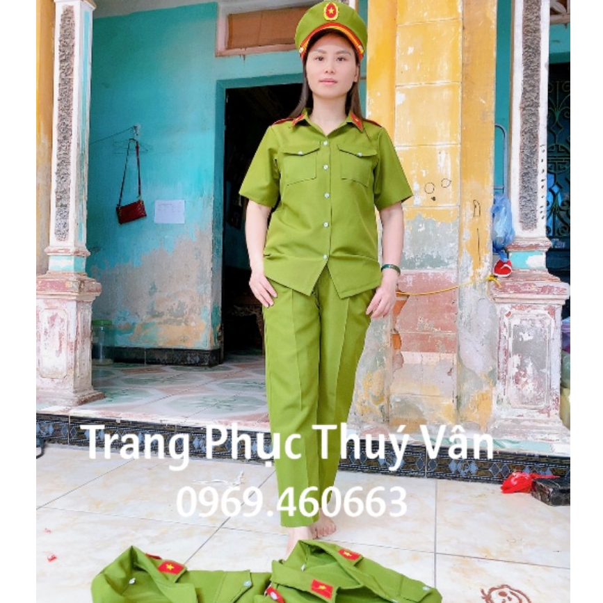 🍄 Bộ Quần Áo Công An, Cánh Sát Giao Thông Cho Bé. Trang Phục Chiến Sĩ Nhí Vải Dày Dặn, Bền, Đẹp.
