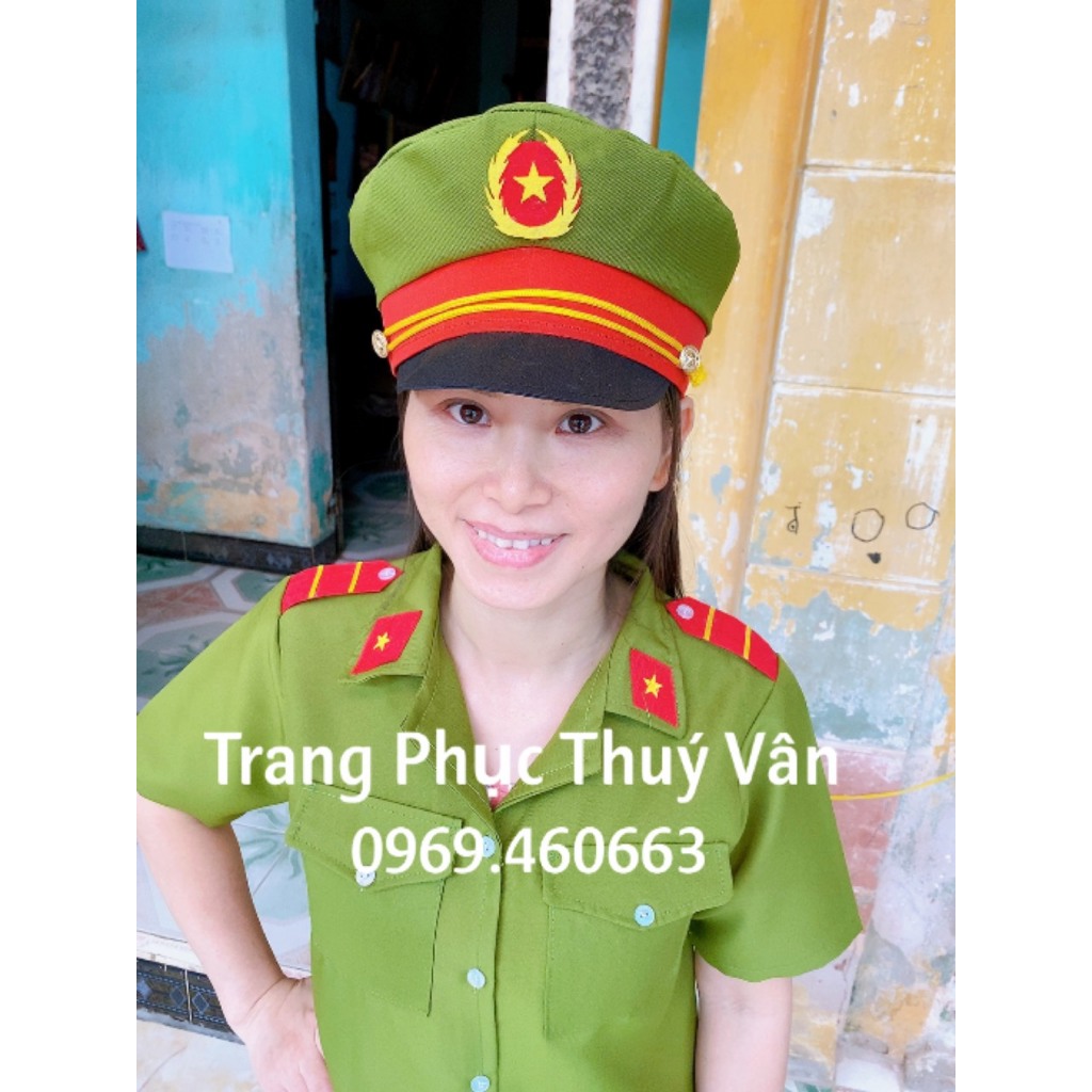 🍄 Lẻ Mũ Công An Cho Bé. Mũ Nón Cảnh Sát Giao Thông Trẻ Em