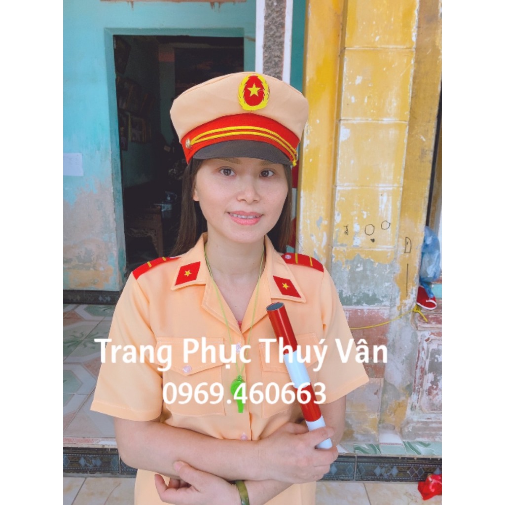 🍄 Lẻ Mũ Công An Cho Bé. Mũ Nón Cảnh Sát Giao Thông Trẻ Em