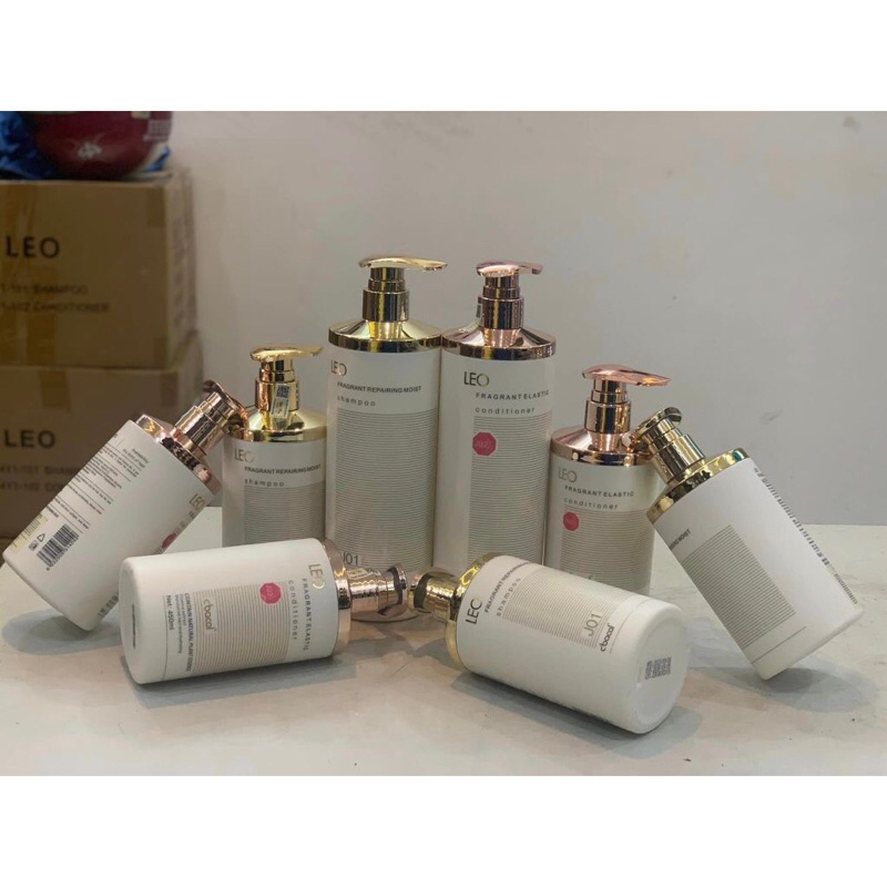 Gội xả chuyên sâu, siêu mềm mượt LEO Fragrant C'bacol 450mlx2