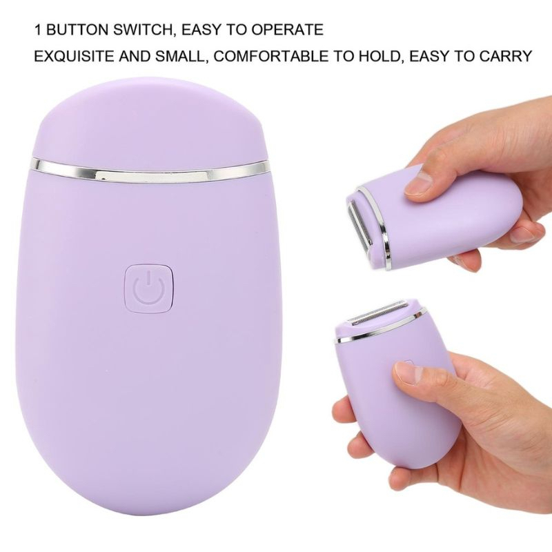 Máy cạo lông mini cầm tay và serum triệt lông  nách, tay, chân, body  bikini, máy cạo lông đa năng cho nam và nữ