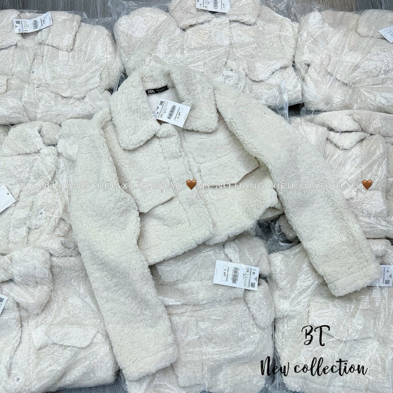 Áo Khoác Lông Cừu Zarraa