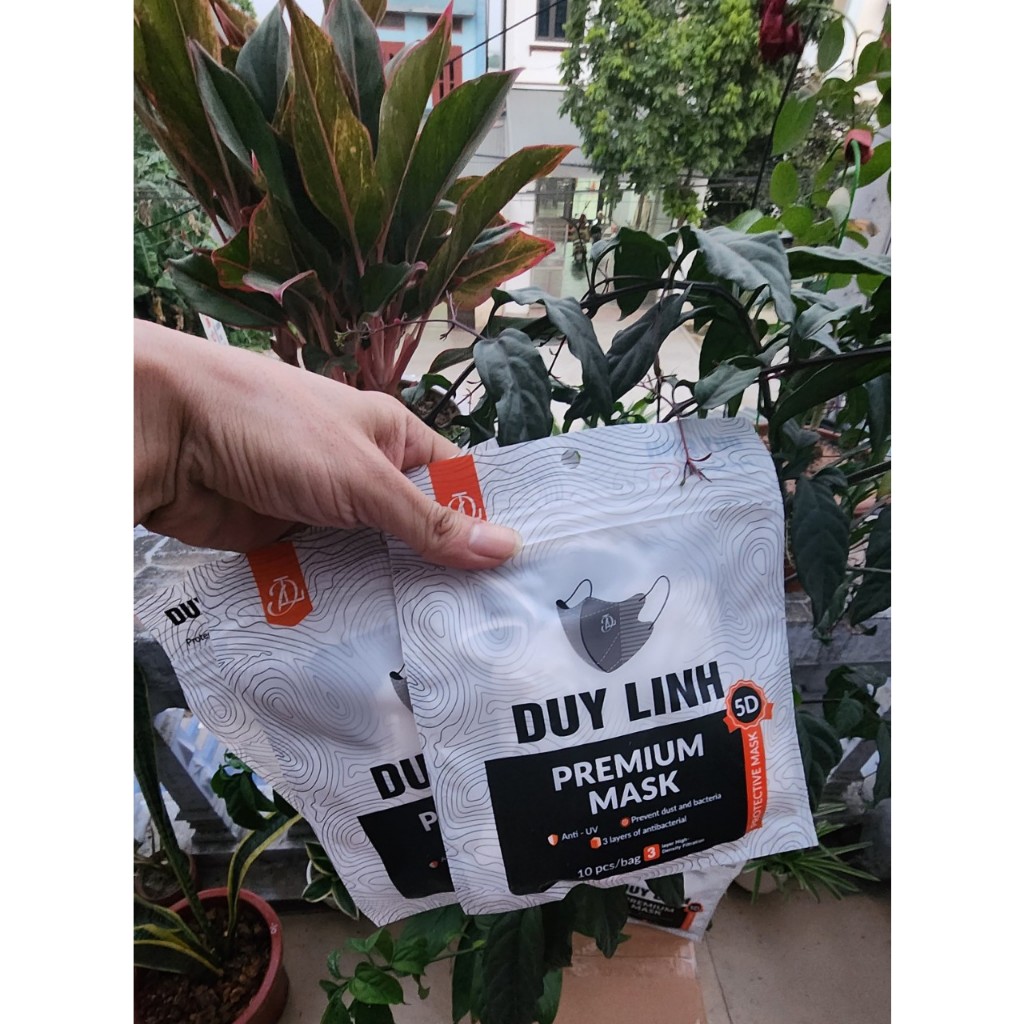 Thùng 200 Chiếc Khẩu Trang 5D MASK Duy Linh Tiện Lợi Siêu Đẹp