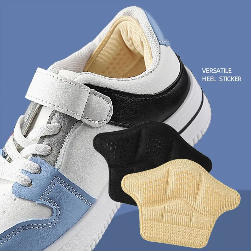 Cặp dán gót chân, giảm đau chân khi đi giày - Miếng dán gót chân dùng cho giày thể thao, công sở, búp bê size 1cm, 0.5cm