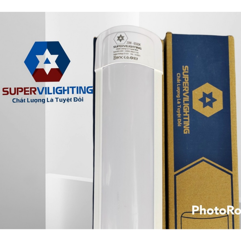 Bóng đèn led tuýp SuperVilighting, MS BN30-60-120 ánh sáng trắng, bóng điện, bóng đèn tiết kiệm điện