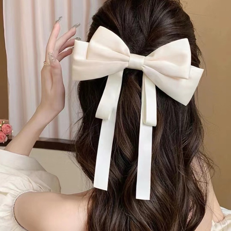 Kẹp Tóc Nữ Nơ Lớn Phong Cách Tiểu Thư SEPTEMBER ACCESOORIES