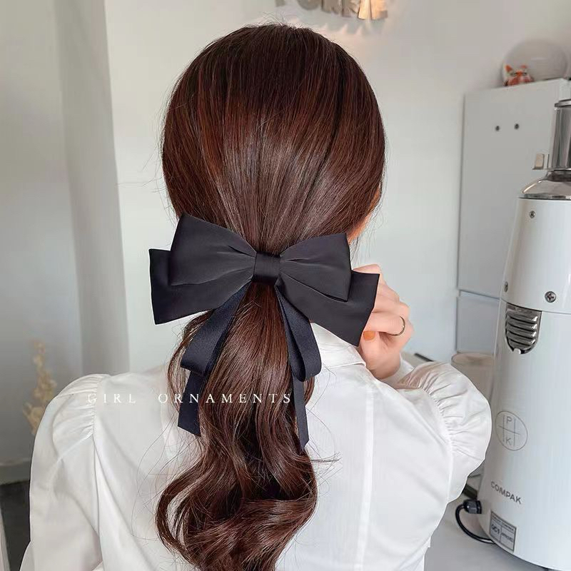 Kẹp Tóc Nữ Nơ Lớn Phong Cách Tiểu Thư SEPTEMBER ACCESOORIES