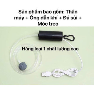 Máy sủi oxy usb - máy bơm khí oxy - máy sục oxi - sủi oxi mini
