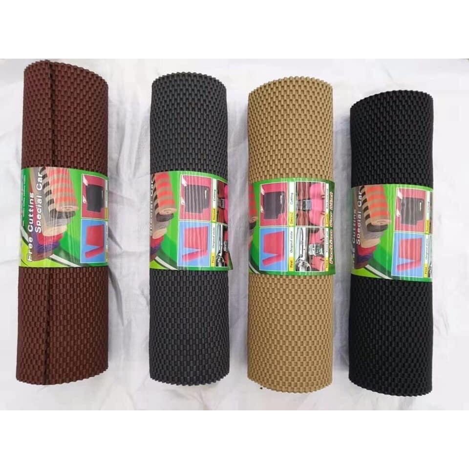 Thảm Cao Su Lót Cốp - Lót Chân Ghế Tài, phụ xe Hơi, Thảm Không Mùi Độ Bền Cao.KT:  60cm x 3 mét - 1.2m x 1.5met