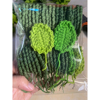 Lá hoa hồng handmade, ib chọn màu