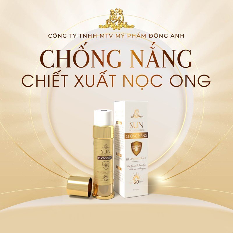 Kem Chống Nắng Collagen X3 Đông Anh Chính Hãng 50GR Chiết Xuất Nọc Ong, Chống Tia UV, Kiềm Dầu, Nâng Tone Nhẹ Nhàng