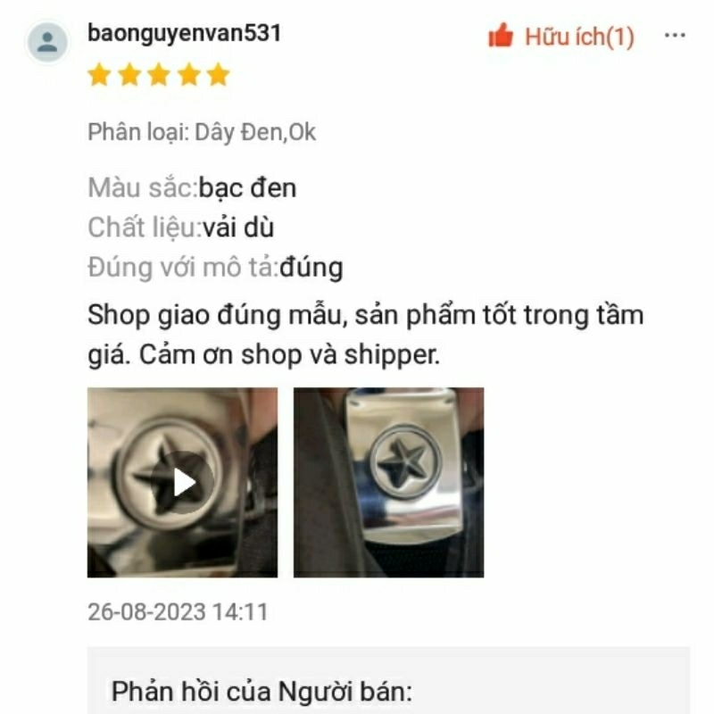 Thắt lưng vải dù 2 màu bền đẹp theo thời gian