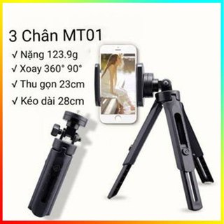 Chân kẹp điện thoại 3 chân Tripod Support MT01