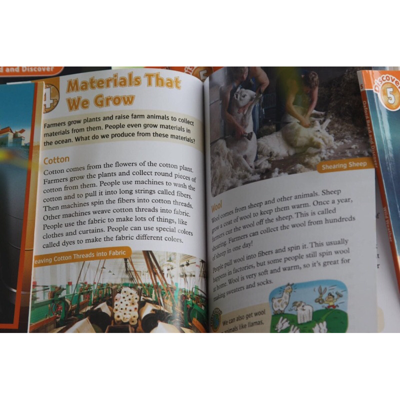 Bộ nhập - Oxford read and discover/imagine - Level 1-2-3-4-5-6