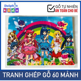 🐳🐳 Đồ Chơi Xếp Hình TRANH GHÉP GỖ 60 MIẾNG GỖ PUZZLE🌹- giúp phát triển tư duy trí tuệ cho bé