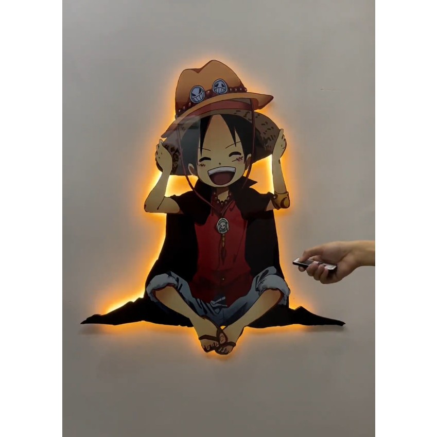 Tranh Tráng Gương nhân vật ANIME có led điều khiển từ xa/decor treo tường hot nhất hiện nay