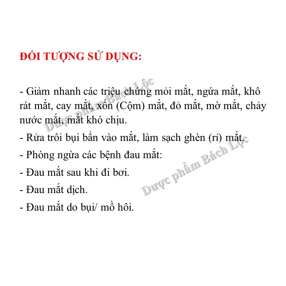 Dung Dịch Nhỏ Mắt Ruby Eyes Day Hỗ Trợ Giảm Các Triệu Chứng Khô Mắt, Đau Mỏi Mắt, Ngứa Mắt, Rát Mắt, Bụi mắt, 12ml