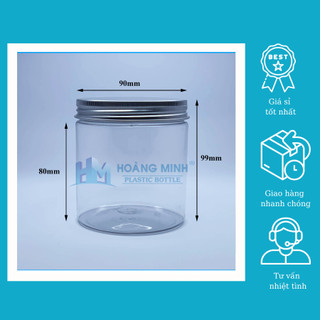 Combo 10 Hũ Nhựa Hộp Nhựa PET 750ml Nắp Nhôm Giá (Sỉ) Xuất Xưởng