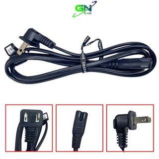 Dây nguồn Tivi Samsung dài 1.5m chân số 8 vuông góc xịn, dây nguồn 2 lỗ TV