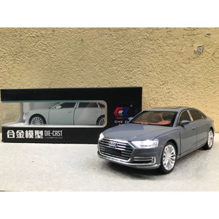 Mô hình ô tô xe audi a8 2024 1:24