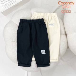 Quần cho bé -Quần dài be thô đũi và Quần dài BE, ĐEN hình COCANDY cho bé của COCANDY mã Q103A,Q152