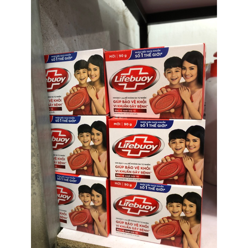Xà bông Lifebuoy bảo vệ vượt trội 90g