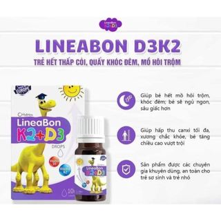 [ MUA 1 TẶNG 1] LineaBon Vitamin D3 K2 (10ml)