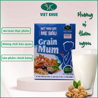 Bột ngũ cốc mẹ bầu Grain mum cao cấp, Bột ngũ cốc dinh dưỡng Việt Khuê