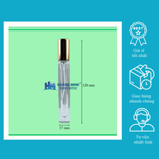 Combo 10 chai chiết nước hoa 10ml vuông