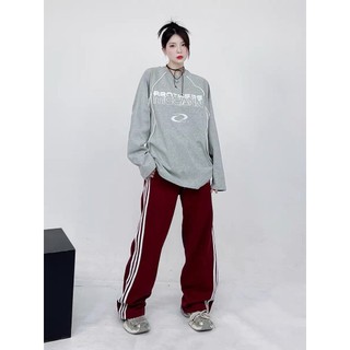 Áo thun tay dài mcca cá tính nam nữ áo cặp oversize<75kg