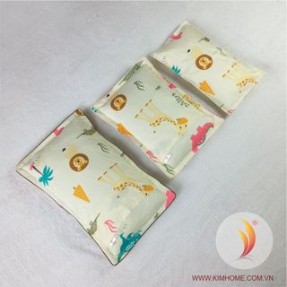 Vỏ gối nằm trẻ em - Áo gối nằm cho bé KHÔNG kèm ruột Chính Hãng KimHome kích thước 22x40cm, 30x40cm, 30x50cm