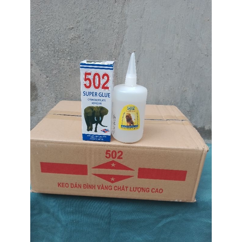 Keo 502 chai trung 200g