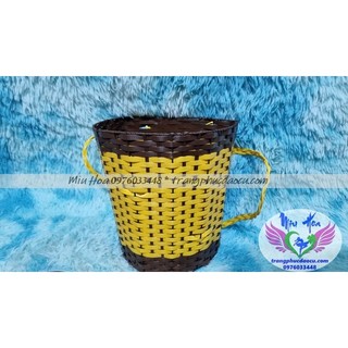 Gùi nhựa múa hát, gùi dân tộc biểu diễn, trang trí