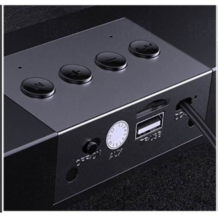 Loa Bluetooh A36 Siêu Bass, Âm Thanh Vòm Có Chỗ Cắm Thẻ Nhớ - Loa Không Dây Tương Thích Điện Thoại, Máy Tính, Tivi