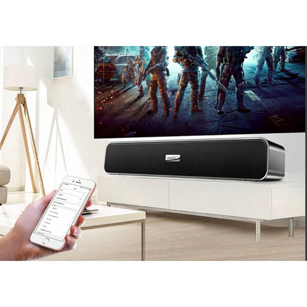 Loa Bluetooh A36 Siêu Bass, Âm Thanh Vòm Có Chỗ Cắm Thẻ Nhớ - Loa Không Dây Tương Thích Điện Thoại, Máy Tính, Tivi