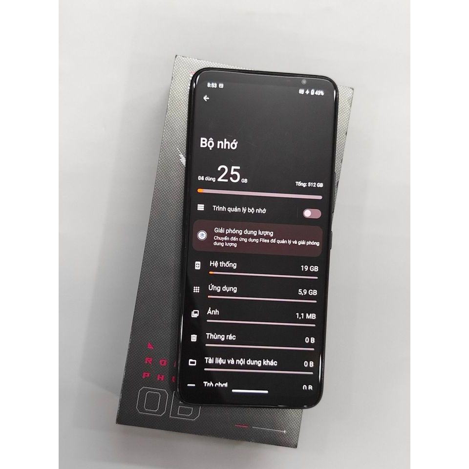 Điện thoại ROG Phone 6  Mới Fullbox