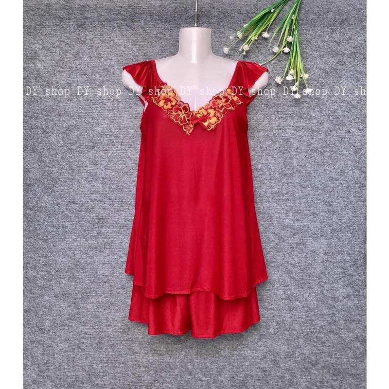 Đồ Bộ Nữ, Bộ mặc nhà thun lạnh đùi tay cánh tiên