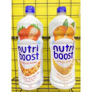 Chai 1 Lít sữa trái cây Nutriboost Coca-Cola
