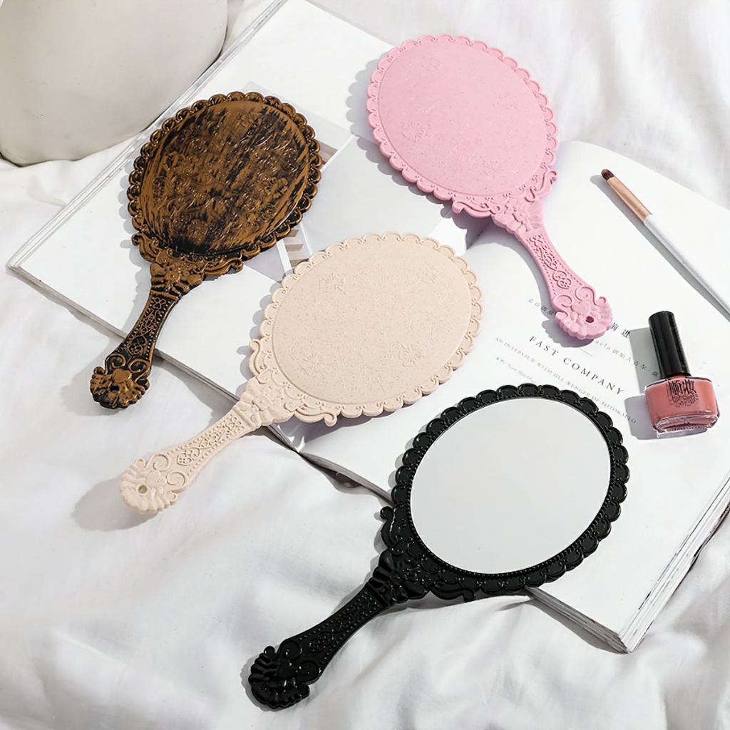 Gương Cầm Tay Princess Hoàng Cung Không Gập -BeloveShop