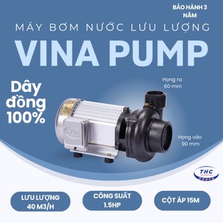 Máy bơm nước cánh tác tân hoàn cầu vina pump - 1.5hp