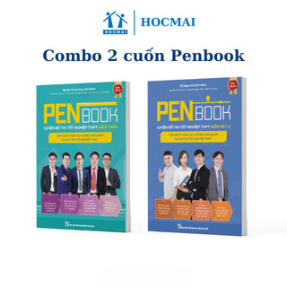 [LỚP 12 ] Combo 2 cuốn sách PENBOOK - Luyện đề thi tốt nghiệp THPT. Chinh phục điểm 9+ thi Đại Học. Bản mới nhất 2024