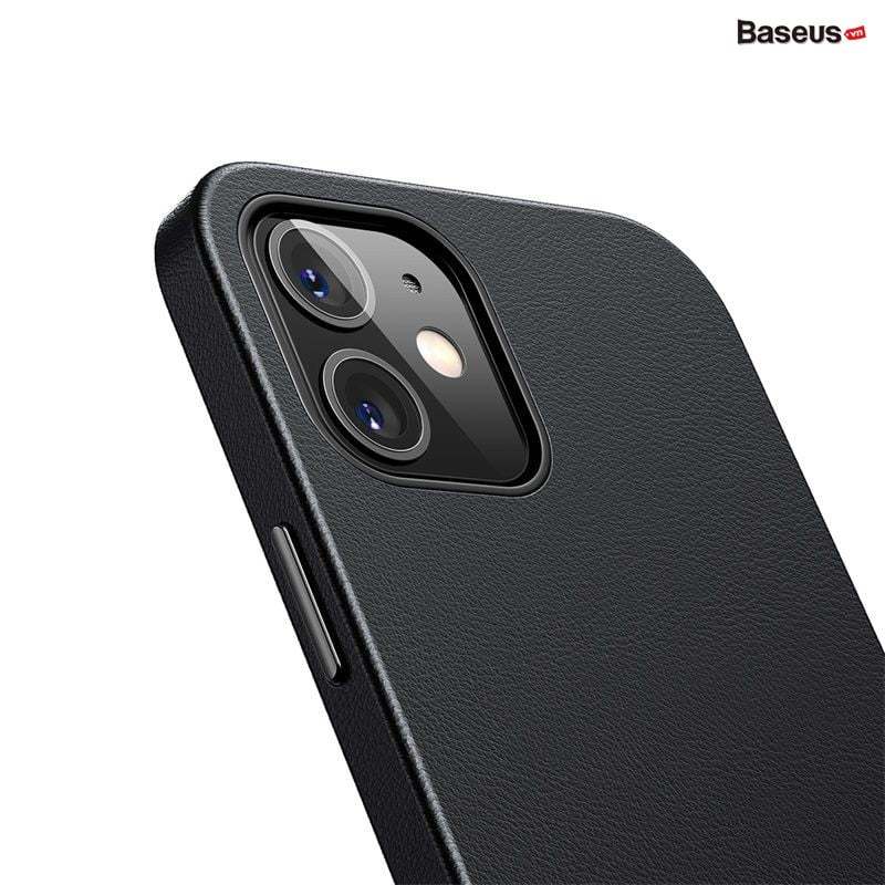 Ốp lưng da PU tích hợp nam châm Baseus Original Magnetic Leather Case dùng cho iPhone 12/Pro/Promax